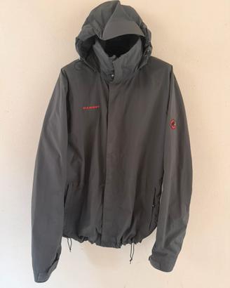 Mammut Drytech Jacket Men Size XL Large Gray.