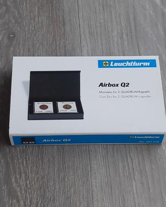 Scatola moneta Leuchtturm AIRBOX Q2 per 2 monete