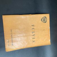 Lancia Fulvia manuale Uso e Manutenzione