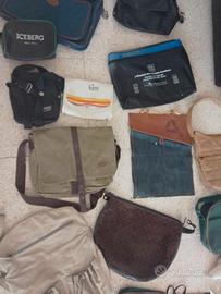 lotto borse uomo / donna vintage 