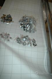 Raccordi metallo cromato tubolare 20x20mm