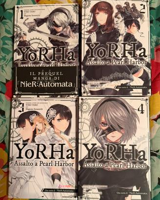 Yorha assalto a Pearl Harbor manga serie completa