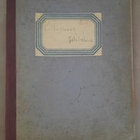 Vecchio quadernone quadrettato