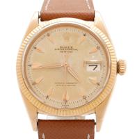 Rolex Date-Just 36 Vintage 6605 Oro Rosa Roulette