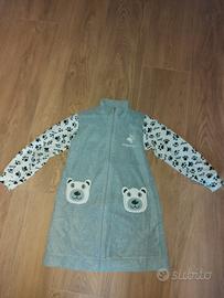 vestaglia bimbo/a in pile 12 anni