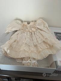 Abito cerimonia bambina con scarpe