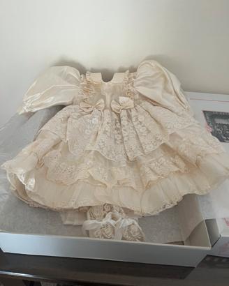 Abito cerimonia bambina con scarpe