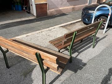 Panchine 2 da giardino veranda