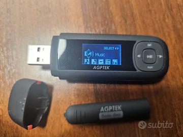 AGPTEK Lettore MP3 Microsd USB
