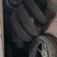 Gomme complete di cerchio vari scooter