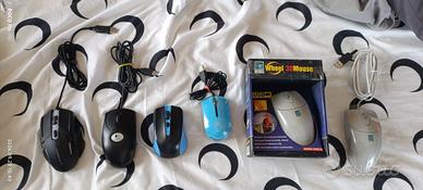 Lotto Mouse (5 a cavo e 1 Wireless)
