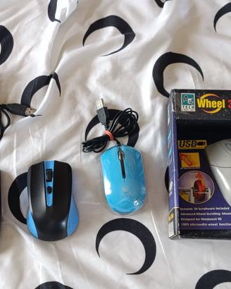 Lotto Mouse (5 a cavo e 1 Wireless)