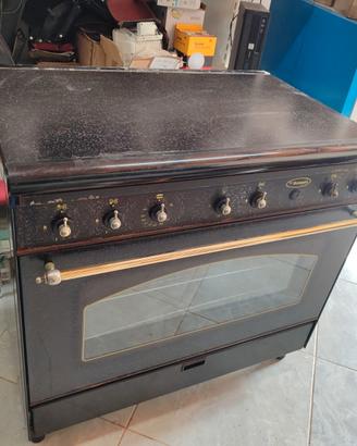 Cucina 5 fuochi + forno a gas gpl lunghezza cm 90