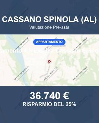 Immobile in asta di 82 m² con box auto a Cassano S