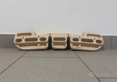 Hangboard legno fingerboard arrampicata barra