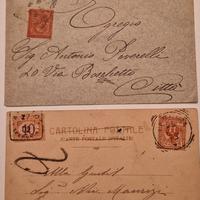 storia postale rarità tassate 