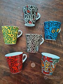 Keith Haring per Tognana  tazze caffè lungo