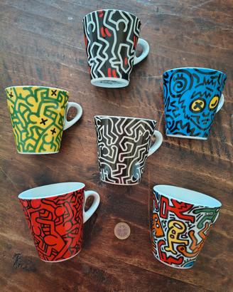 Keith Haring per Tognana  tazze caffè lungo