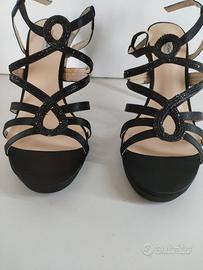 Queen helena-Sandali eleganti con strass – NUOVI