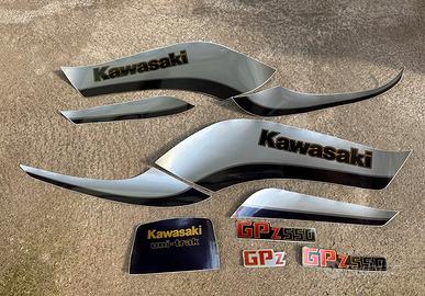 Adesivi compatibili con moto GPZ 550 1983
