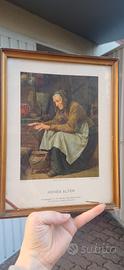 quadro vintage Hohes Alter I Albert Anker

