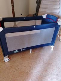 Culla da viaggio CAM Daily blu/rossa