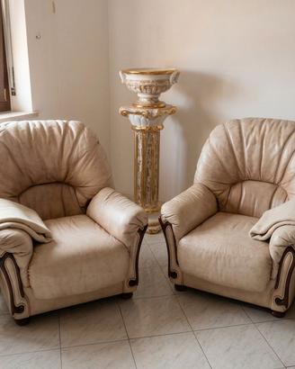 Coppia poltrone Stile barocco/retrò