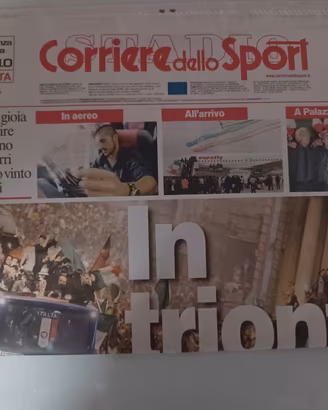 CORRIERE DELLO SPORT LUGLIO ITALIA CAMPIONE 2006
