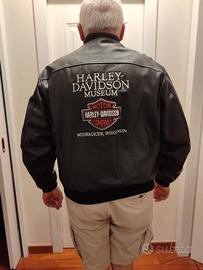 giacca in vera pelle Harley Davidson 