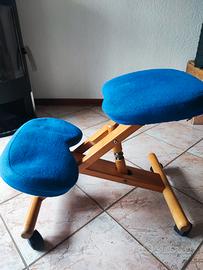 Sgabello ergonomico