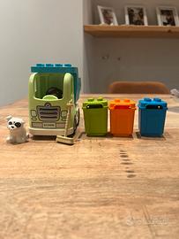 Lego duplo 10987 Camion riciclaggio rifiuti