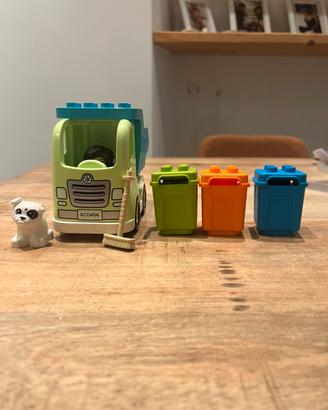Lego duplo 10987 Camion riciclaggio rifiuti