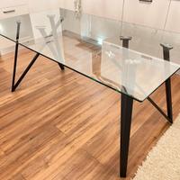 Tavolo in vetro 160*90