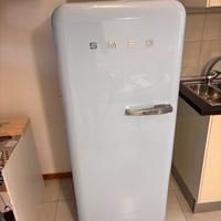 Frigo SMEG "Vintage" Celeste Modello FAB 28