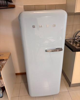 Frigo SMEG "Vintage" Celeste Modello FAB 28