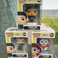 n. 3 minions con scatola