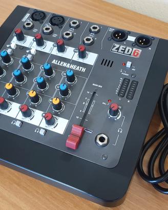 Mixer Allen & Heath Zed 6