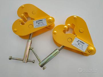 pinza putrella trave amaca yoga trx sacco box