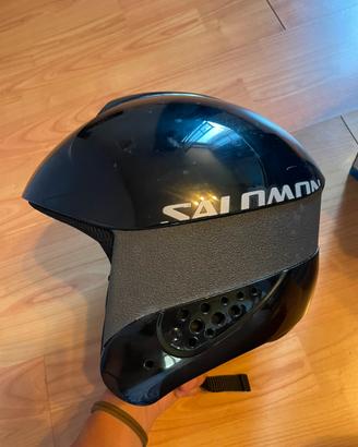 Casco salomon screamer black