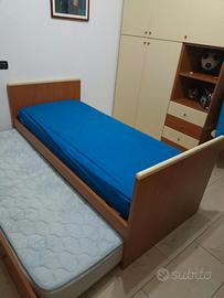 Doppio letto estraibile