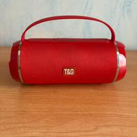 Speaker Bluetooth T&G rosso – USB/microSD