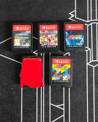 giochi Nintendo switch  solo cartucce 