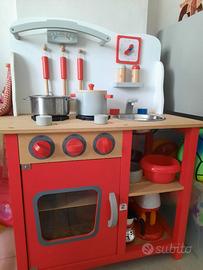 Cucina in legno bambini