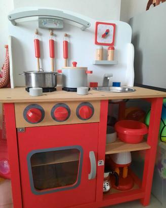 Cucina in legno bambini