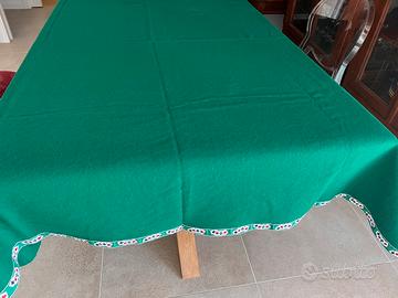 Panno verde da gioco