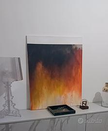 Dipinto "sunst in the wood"