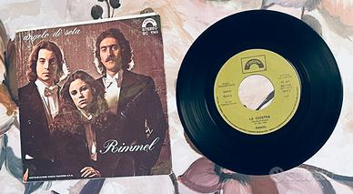 vinile 45 giri del gruppo italiano Rimmel.