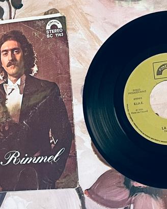 vinile 45 giri del gruppo italiano Rimmel.