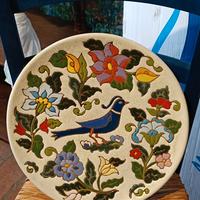 Piatto decorato da appendere