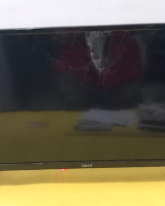 TV 24" QBell QT24GX83, funzionante, con display